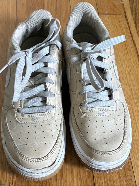 Nike Other - Nike Kids Neutral Beige/Tan Lace-Up Sneakers